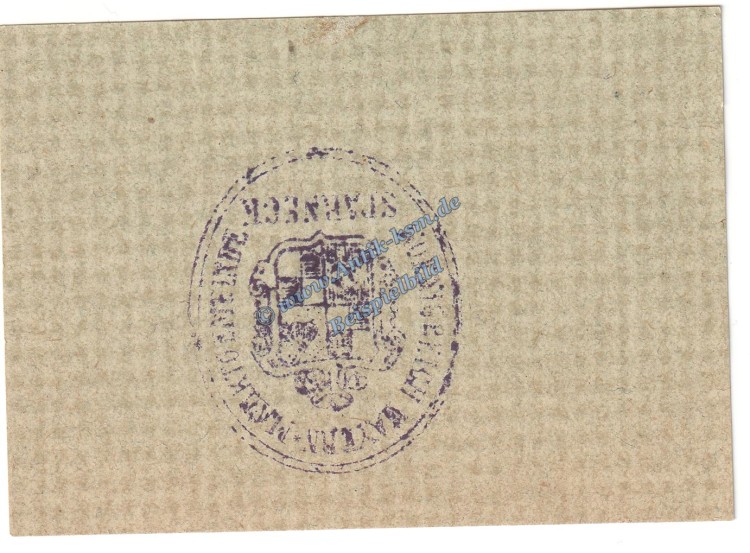Sparneck , Notgeld 10 Pfennig Schein in kfr. Tieste 7005.05.05 , Bayern 1917 Verkehrsausgabe