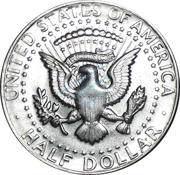 USA , 1 halber Dollar 1971 D -John F. Kennedy- , ss-vz -0205-