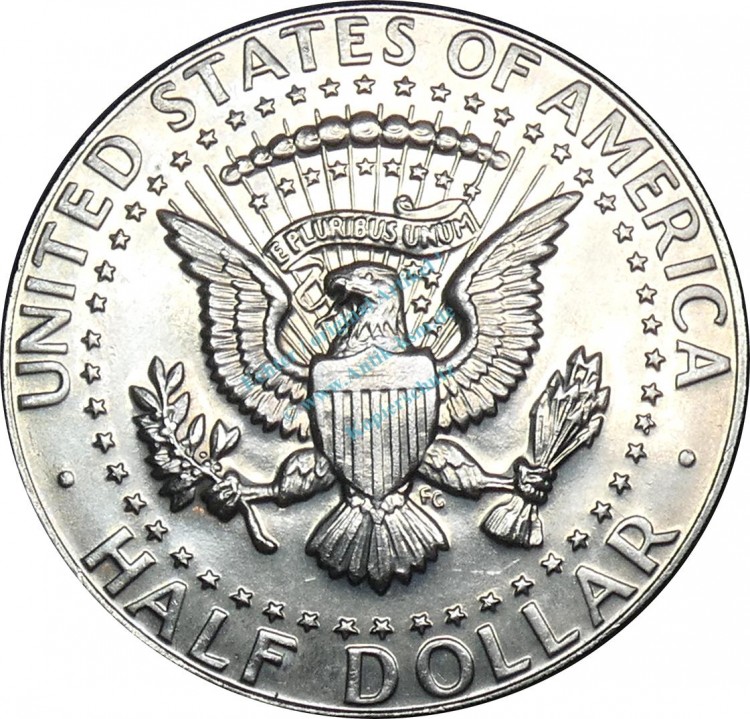 USA , Kursmünze Half Dollar 1987 D -J.F.Kennedy- KM.A202.b ss-vz , -0215-