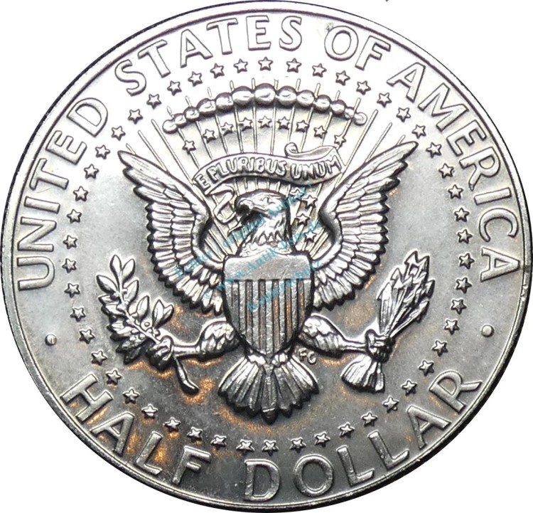 USA , Kursmünze Half Dollar 1987 P -Kennedy- KM.A202b ss-vz , -0210-