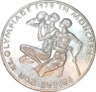10 Mark Münze 1972 F -Olympia 1972 Basketball und Kanutin- ss-vz, J.403 -0663-