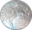 10 Mark Münze 1972 J -Olympia 1972 Olympia Stadion- ss-vz, J.404 -0662-