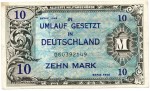 10 Mark Schein gbr. 1944 AMB-4.a, Ros.203, P.194 Alliierte Besatzung -0041-