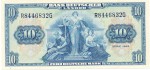 10 Mark Schein L-gbr 1949 BRD-4, Ros.258, P.16.a , Bank deutscher Länder -1287-