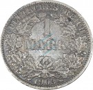 1 Mark Kursmünze -gr. Adler- 1903 A -deutsches Kaiserreich- s-ss J.17 -0860-