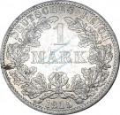 1 Mark Münze 1915 A -deutsches Kaiserreich gr. Adler- ss-vz , J.17 -0652-