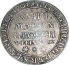 24 Mariengroschen 1701 Braunschweig -Georg Ludwig 1698-1714- ss -0638-