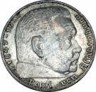 2 Mark Kursmünze -Hindenburg- 1937 E -deutsches Reich- ss-vz J.366 -0810-