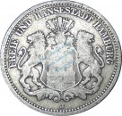 2 Mark Münze 1876 J -Freie und Hansestadt Hamburg- , s , J.61 -0651-
