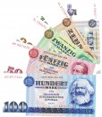 5 bis 100 Mark Set-DDR unc-kfr. DDR.21-25, Ros.359-363, P.28-31 , DDR -1310-