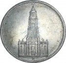 5 Mark Kursmünze -Kirche o.D.- 1935 D -deutsches Reich- ss-vz J.357 -0794-