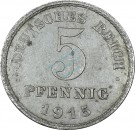5 Pfennig Kursmünze -Reichsadler- 1915 J -deutsches Kaiserreich- s-ss J.297 -0897-