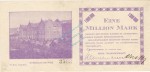 Attendorn , Banknote 1 Million Mark Schein gbr Keller 171.a6 , Westfalen 1923 Inflation