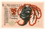 Bielefeld , Notgeld 25 Pfennig Schein -B- unc-kfr. Ti.0620.05.26 NRW 1917 Verkehrsausgabe -4241-