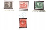 Briefmarken Berlin -Reuter, Konferenz, Margenthaler, Wahl- 1954 pfr. Mi.115-118 -0525-