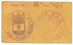 Buer , Notgeld 3 Mark Schein gbr. Diessner 56.5.d , Westfalen o.D. Notgeld 1914-15