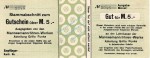 Gelsenkirchen-Schalke , Banknote 5 Mark Schein F-kfr.E Geiger 171.01 , Westfalen o.D. Grossnotgeld