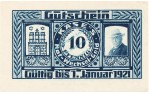 Hamburg , Notgeld 10 Pfennig -Stpl- unc-kfr , M-G.536.1.a HH o.D. Seriennotgeld -5701-