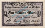 Haslach usw. Banknote 1 Million Mark Schein in gbr. Keller 2244.a-b , Baden 1923 Grossnotgeld - Inflation