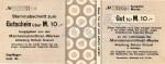 Huckingen , Banknote 10 Mark Schein unc-kfr.E Geiger 245.02 , Rheinland o.D. Grossnotgeld