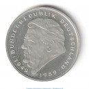 Kursmünze Deutschland , 2 Mark Münze -Franz Josef Strauß- 1997 F , stgl , J.450 Bundesrepublik