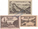 Leonfelden , Notgeld Set mit 3 Scheinen in kfr. K-K 514 , Oberösterreich von 1920