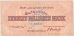 Ludwigshafen , Notgeld 100 Millionen Mark Schein in gbr. Keller 3328.e , Pfalz 1923 Grossnotgeld Inflation