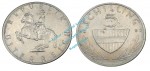 Münze Österreich - Austria , 5 Schilling von 1987 -Lippizaner- KM2889.a , mind. ss