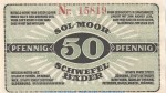 Notgeld Stadt Oldeslohe , 50 Pfennig Schein in kfr. Tieste 5375.05.01 o.D. Schleswig Holstein Verkehrsausgabe