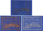 Rabenstein , Notgeld Set mit 3 Scheinen in kfr. K-K S.808.a , Nieder Österreich