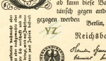 Reichsbanknote , 2 Millionen Mark -FZ graugrün- unc.kfr. DEU-116, Ros.103, P.104 , Weimarer Republik 1923 Inflation
