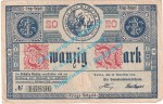 Ruhla , 20 Mark Notgeld Schein in gbr. Geiger 458.02 , Thüringen 1918 Grossnotgeld