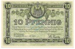 Saarburg , Notgeld 10 Pfennig Schein unc-kfr. Ti.6340.10.01 RHL 1920 Verkehrsausgabe -4311-