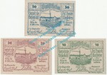 Schönbichl , Notgeld Set mit 3 Scheinen in kfr. K-K 969.III ,  Niederösterreich 1920