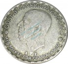 Schweden , 1 Krone Münze 1946 -unter Gustaf V- KM.814 s. -0257-