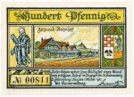 St. Andreasberg , Notgeld 100 Pfennig Schein unc-kfr , M-G 1164.2 NDS 1921 Seriennotgeld -5697-