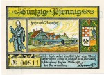 St. Andreasberg , Notgeld 50 Pfennig Schein unc-kfr , M-G 1164.2 NDS 1921 Seriennotgeld 5696